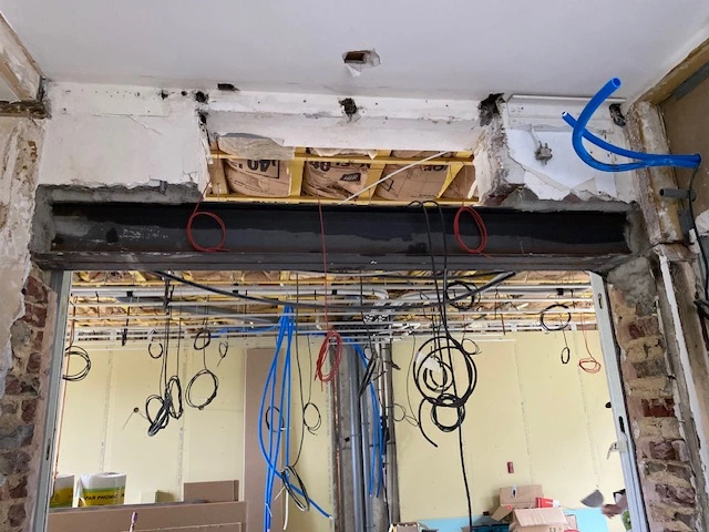 Hôtel avant - chantier
